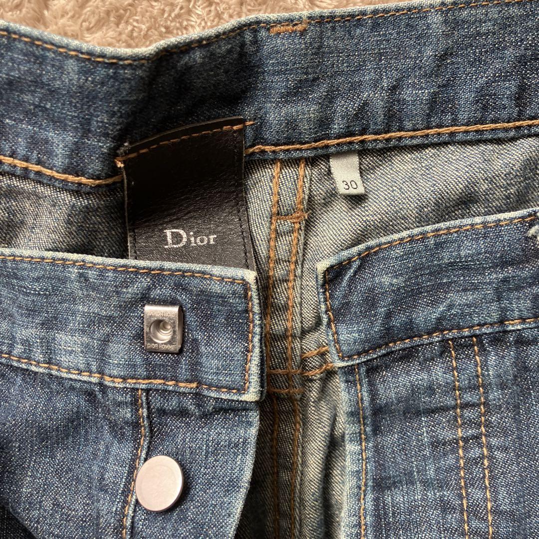 タグ付き】Dior Homme ダメージ加工入りスキニーデニム 30インチ