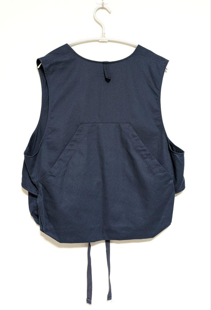 ENGINEERED GARMENTS ツイルベスト　ネイビー S
