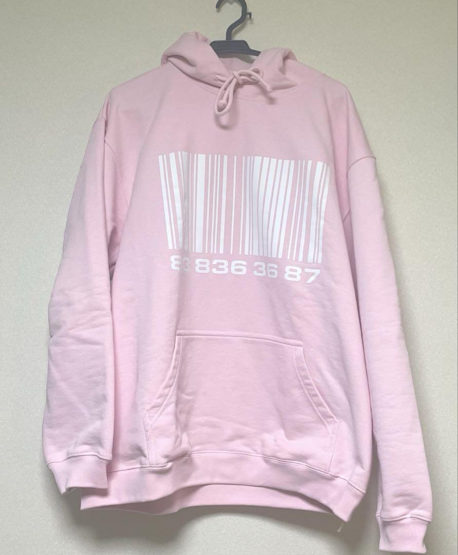 正規品 VTMNTS ヴェトモン パーカー