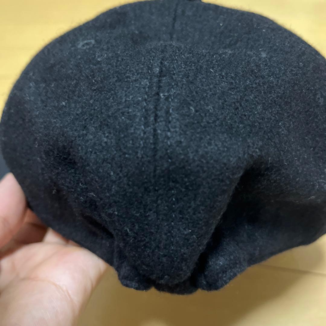 美品　RADIALL レザー　本革　キャスケット　L 　ラディアル　キャップ Radiall ラディアル ホースハイド レザーキャスケット 帽子 馬革