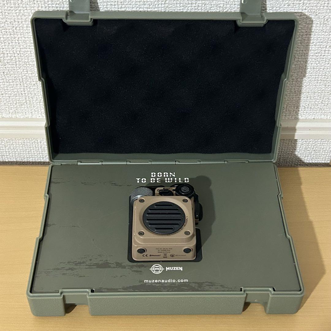 MUZEN サウンドバー スピーカー ベージュ