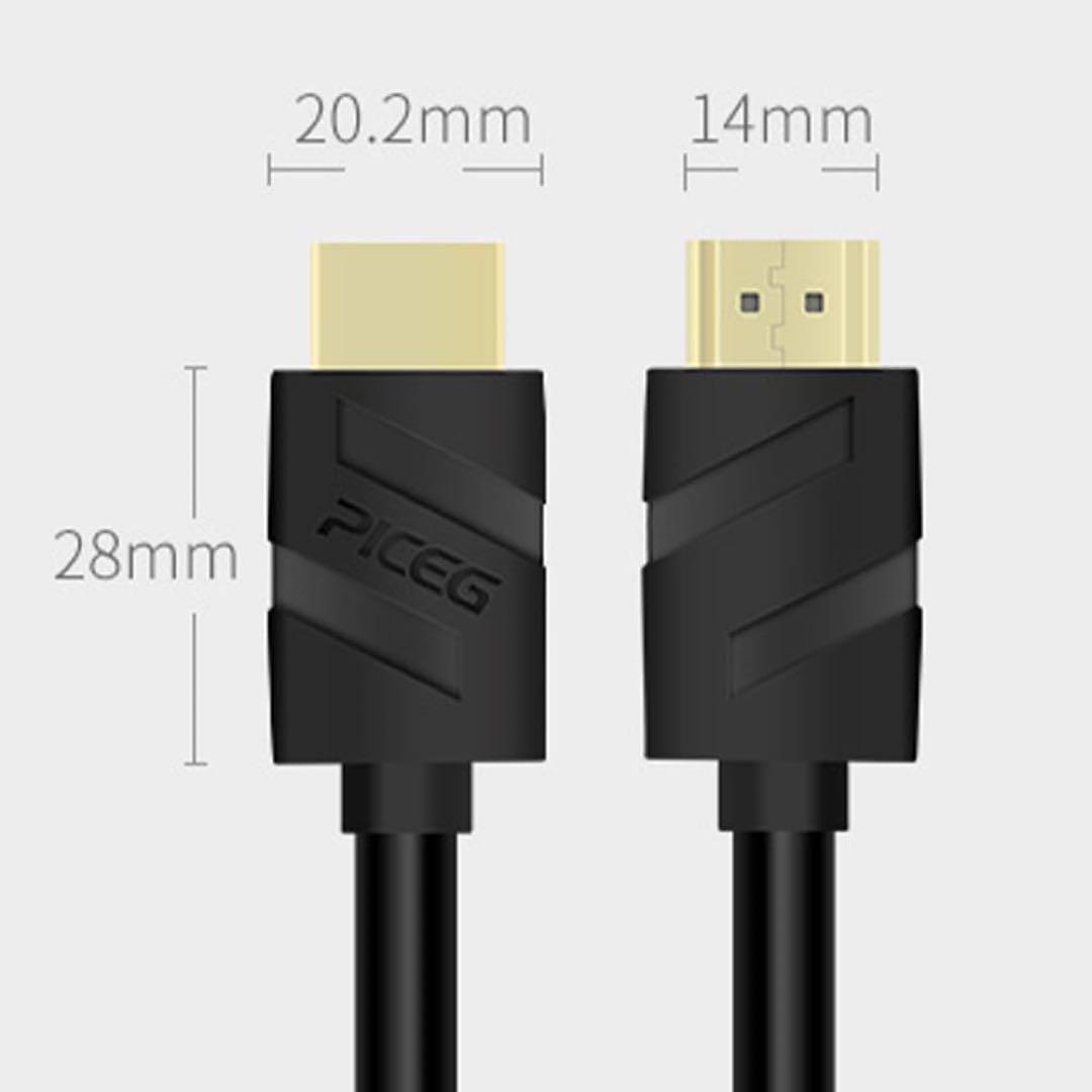 ケーブル 1.5m hdmi ケーブル スリムシールド 金メッキ黒