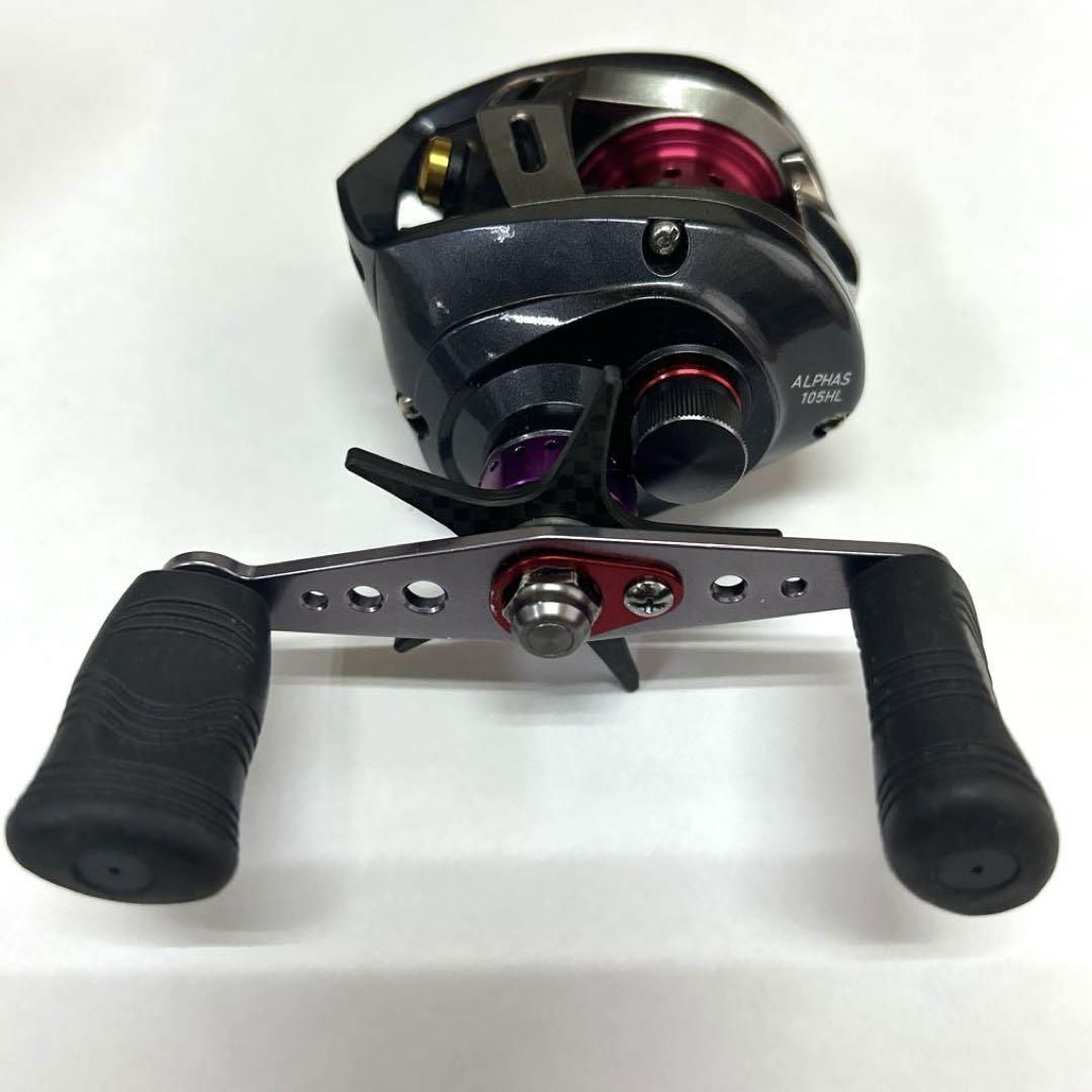 DAIWA ALPHAS105HL FINESSE CUSTOM ベイトリール