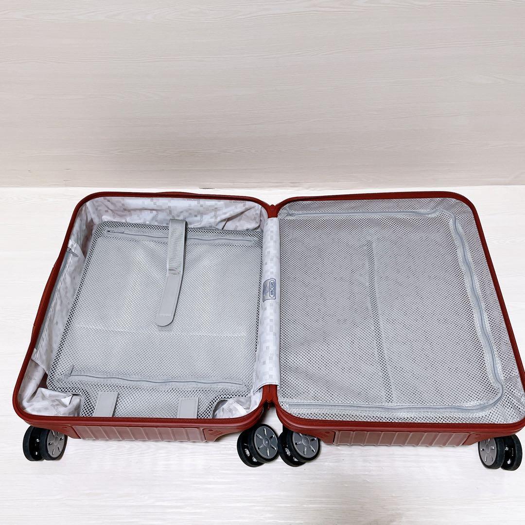 正規品 廃盤 リモワ サルサ キャリーケース 48L 4輪 TSAロック  赤