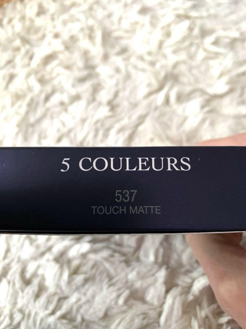 【限定】【新品未使用】Dior サンククルール 537 TOUCH MATTE