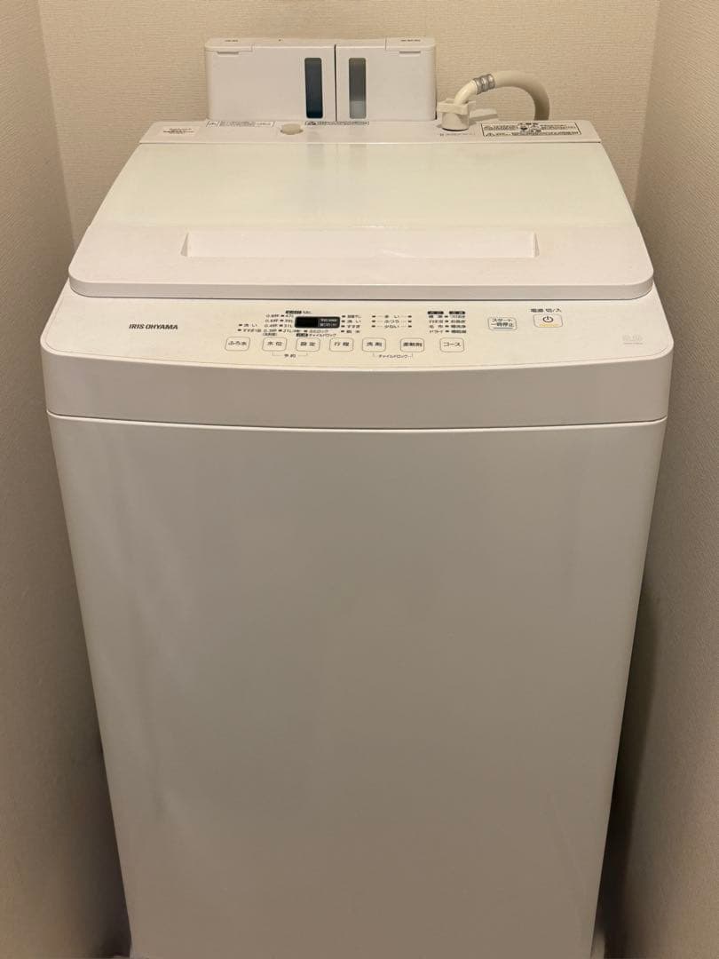 アイリスオーヤマ 洗濯機 自動投入】アイリスオーヤマ 洗濯機 IAW-T804-W - メルカリ