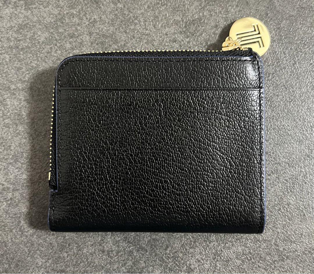 未使用　LANVIN en Bleu リム 二つ折りコンパクト財布