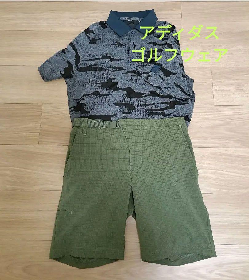 安価 ワタナベ アディダスゴルフウェア ボロシャツ&ハーフパンツセット - メルカリ メンズウェア