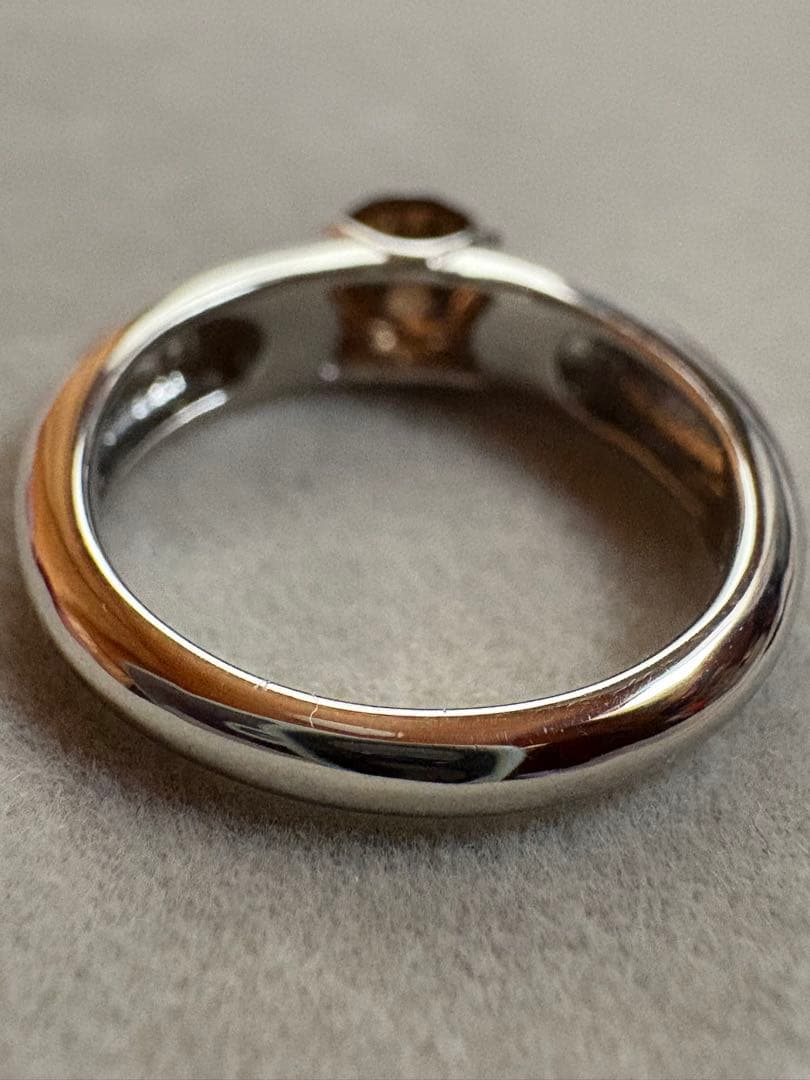 22・23・24日のみお値下げ!PT900 1ctUP ブラウンダイヤリング✨ 22・23・24日のみお値下げ!PT900 1ctUP ブラウンダイヤリング✨