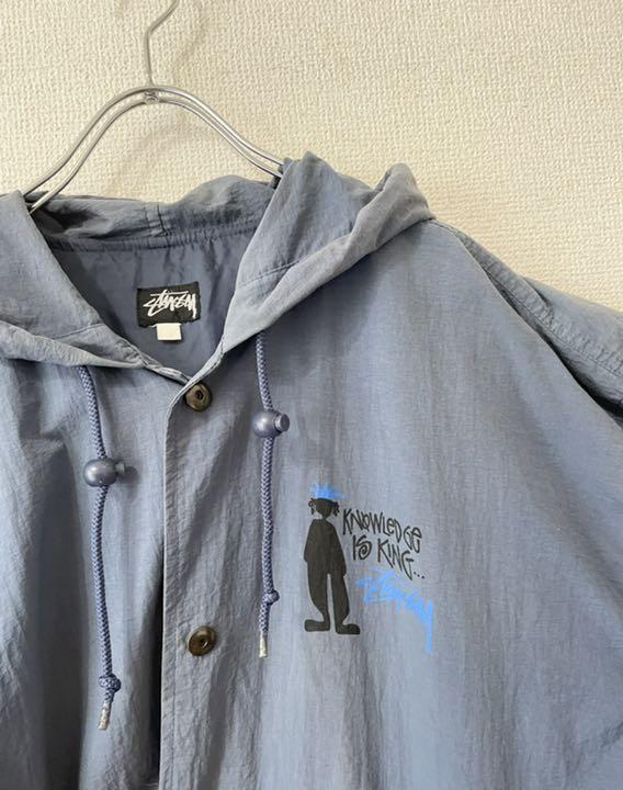 国産 1980‘s old stussy シャドーマンナイロン コート黒タグ gkqlp-m49658013513 定番超激得