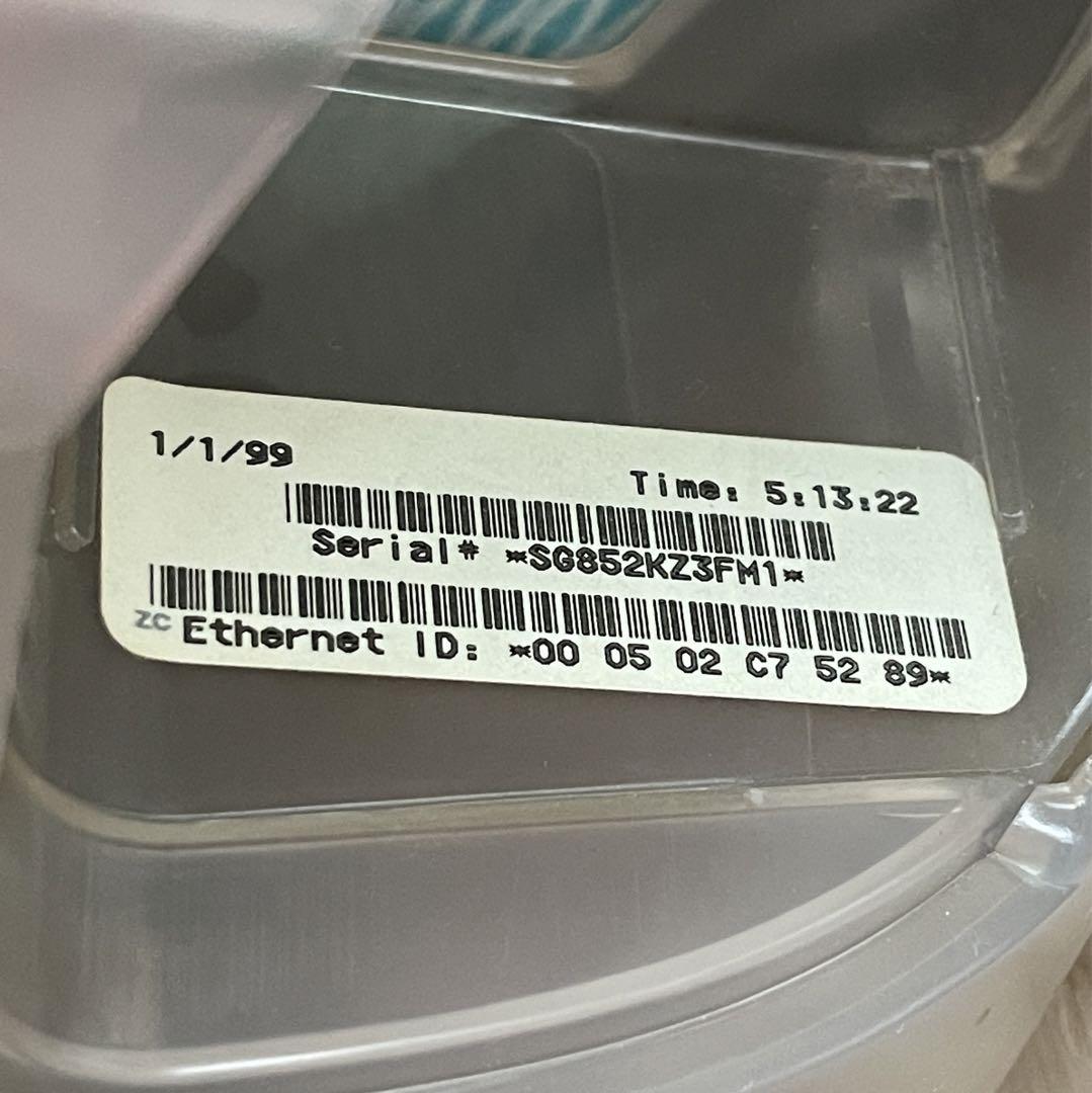 Apple 初代iMac G3 266MHzストロベリー