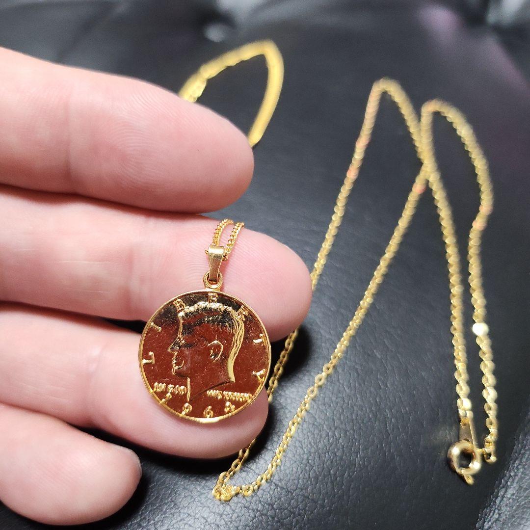 Libertyコインネックレス ORIGINAL K18 ﾘﾊﾞﾃｨｺｲﾝ ﾍﾟﾝﾀﾞﾝﾄﾄｯﾌﾟGHP67 | GOLD HOUSE Japan