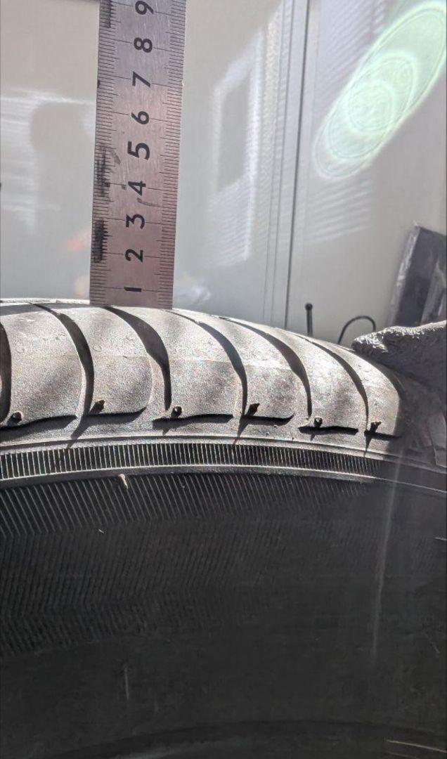 ファルケン　タイヤホイール　18インチ　美品225/55R18　スバル純正
