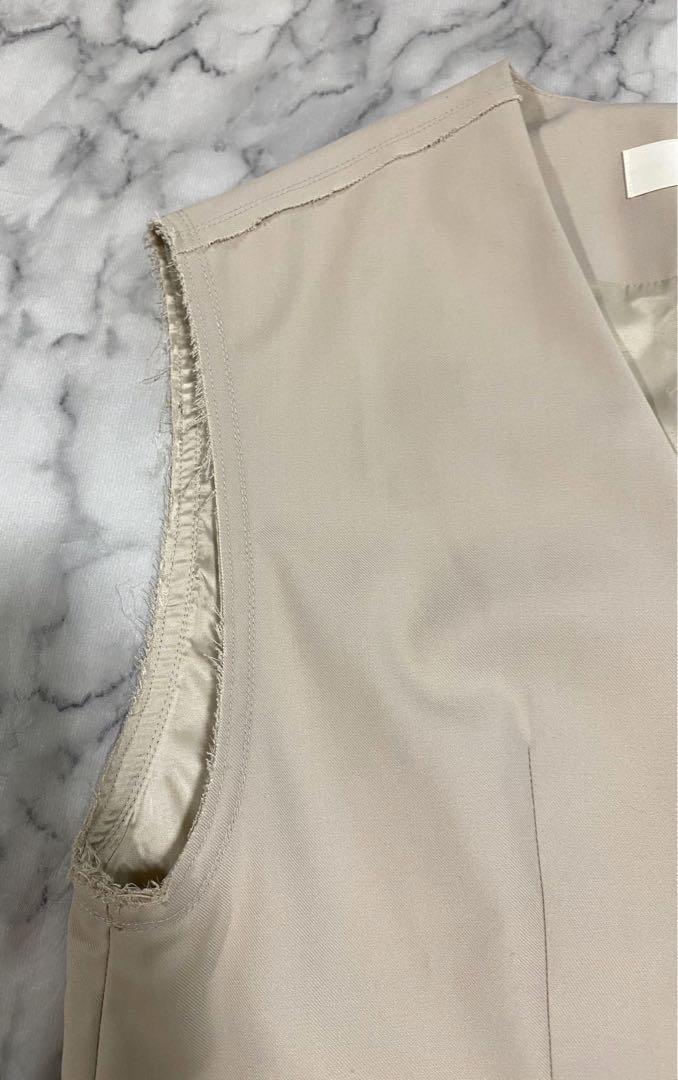 アンヌーク anuke Cutoff Twill Vest *＊36 - メルカリ