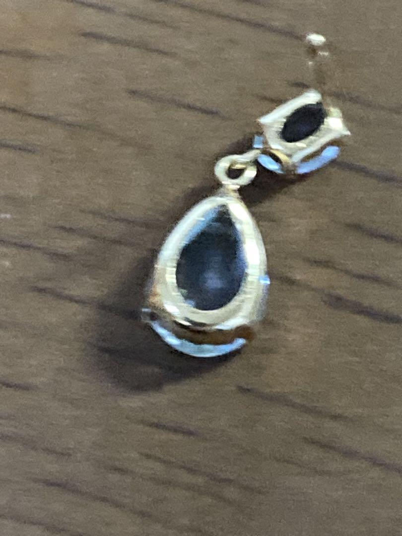 k18 アクアマリンピアス スタッド 画像6
