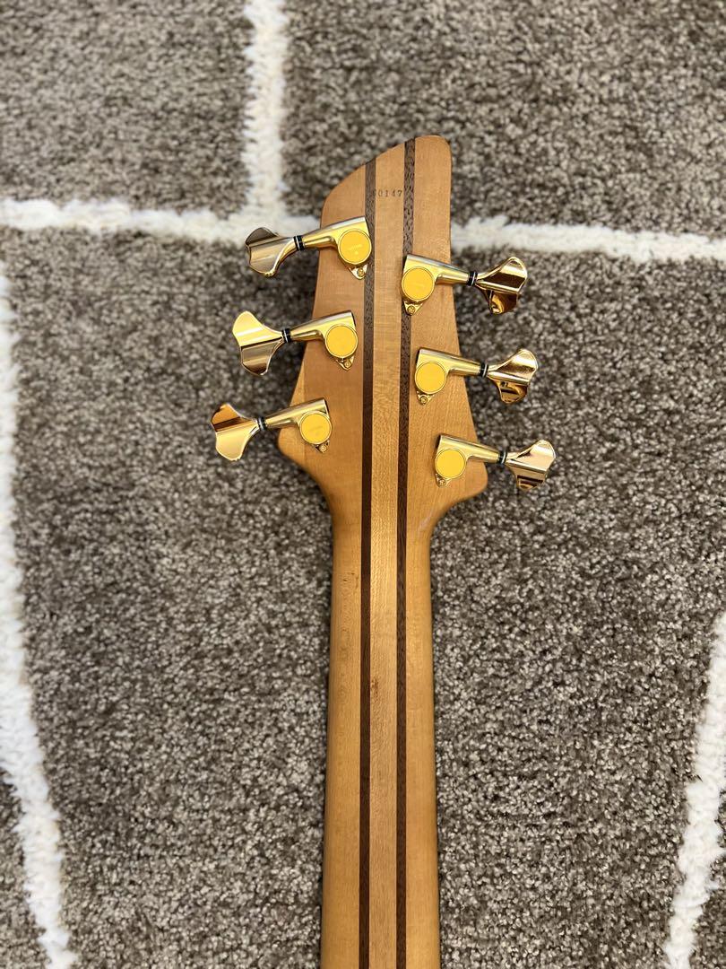 【完動美品中古】Moon MBC-6 6弦ベース