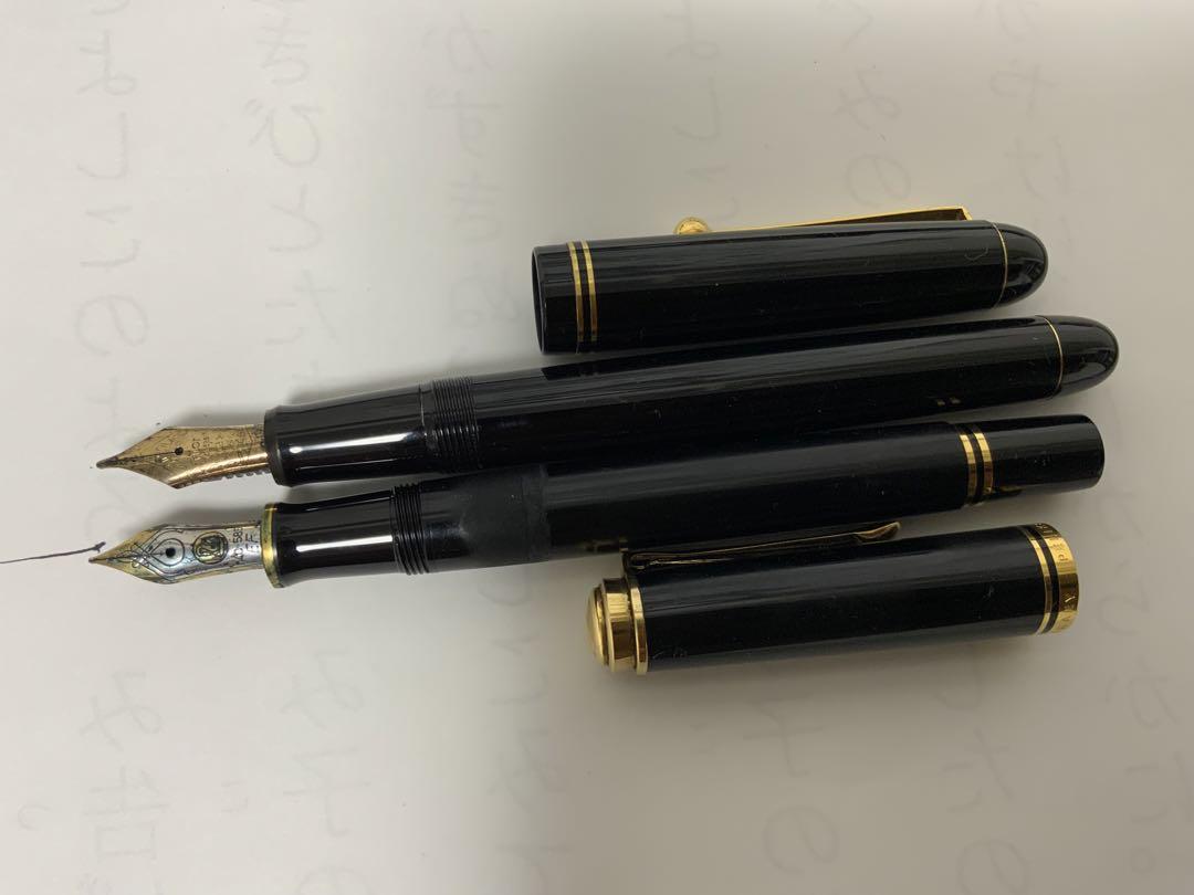 MONT BLANC 万年筆 2本とインクセット