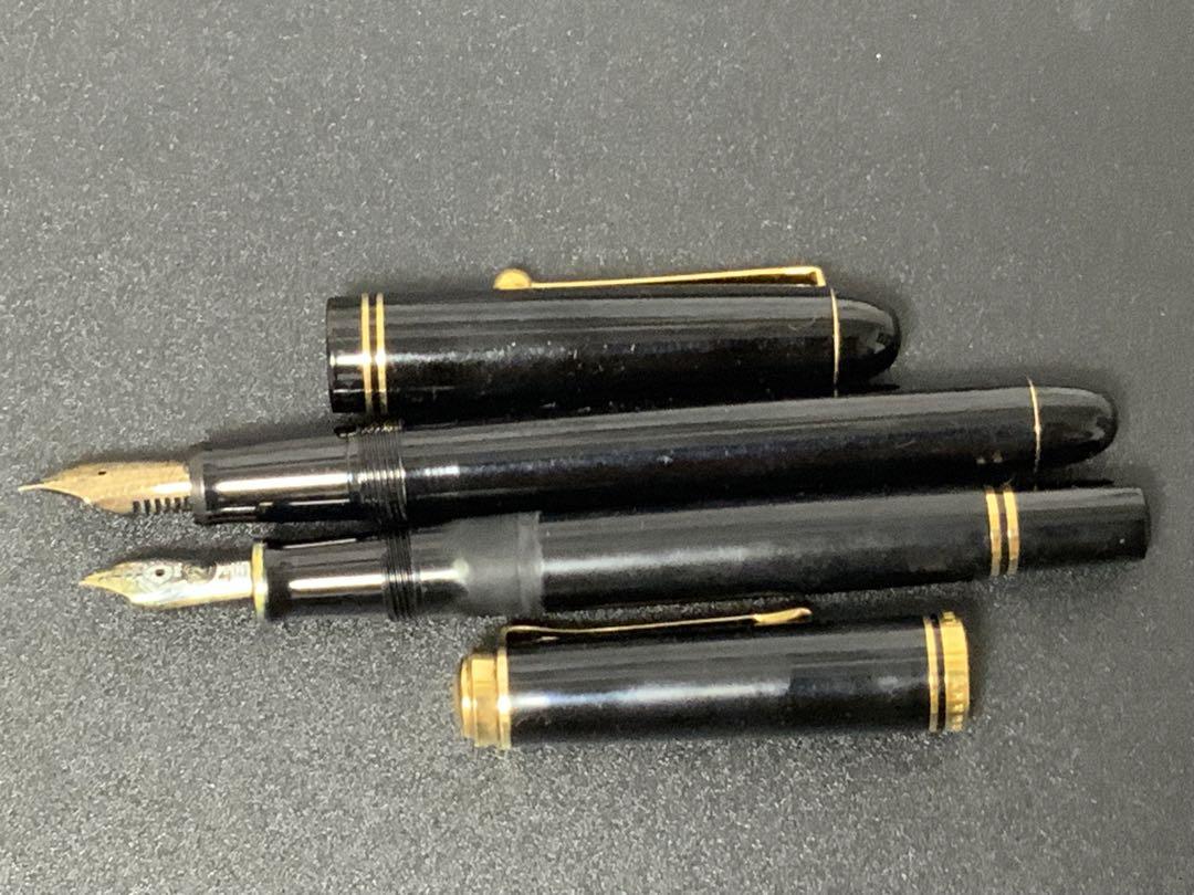 MONT BLANC 万年筆 2本とインクセット
