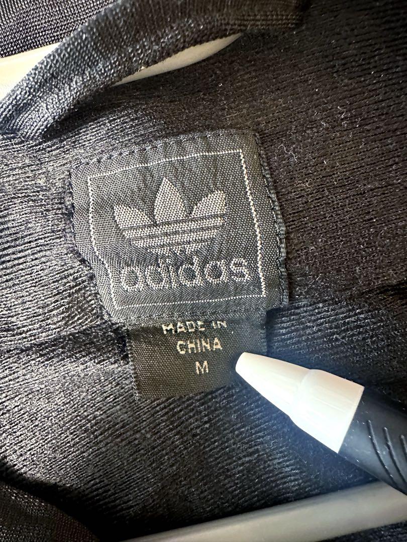 【★adidas×黒タグ】M刺繍 ファイヤーバード トラックジャケット ジャージ