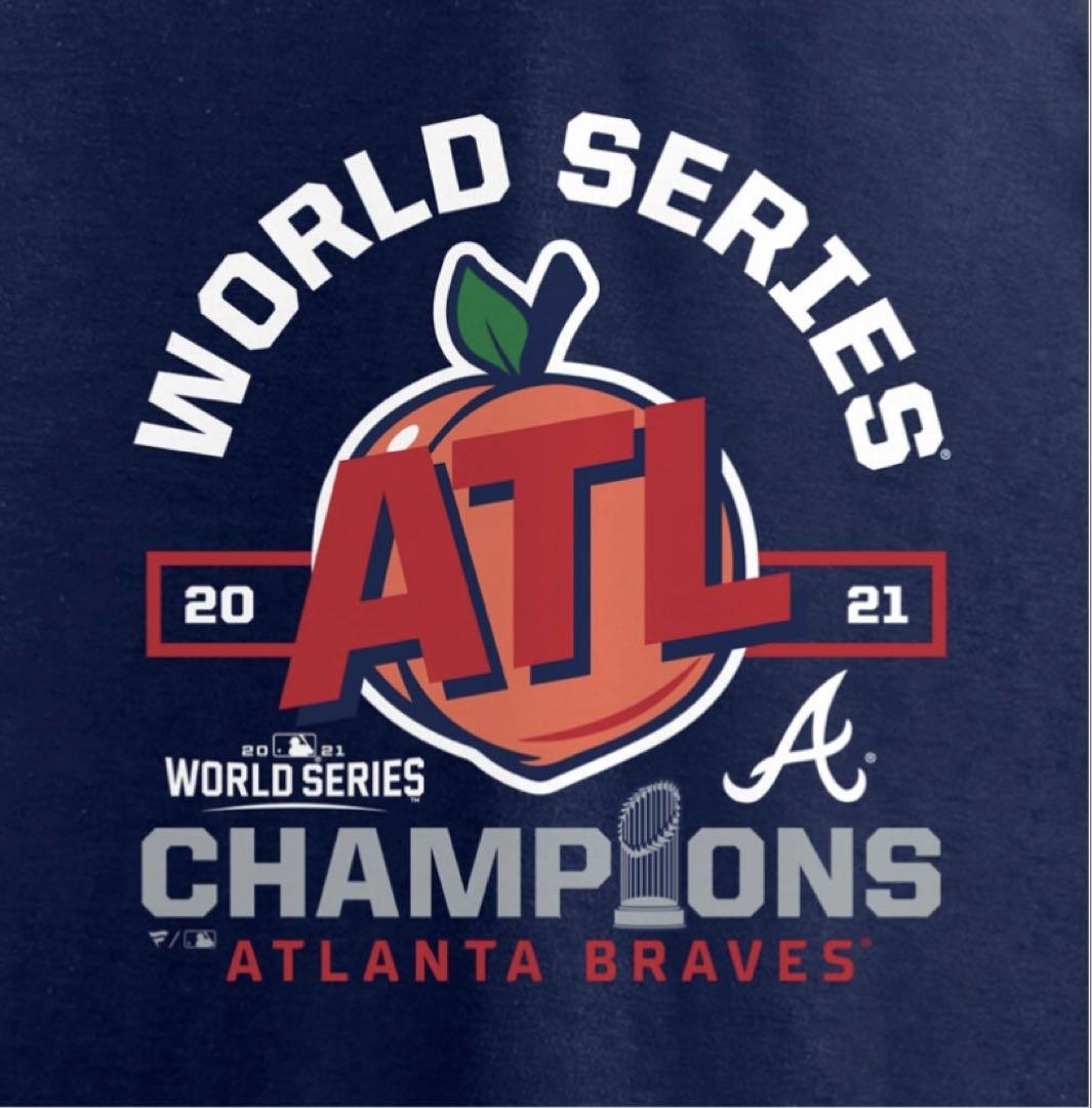 レア【Fanatics】BRAVES 2021 WS CHAMPIONS TEE