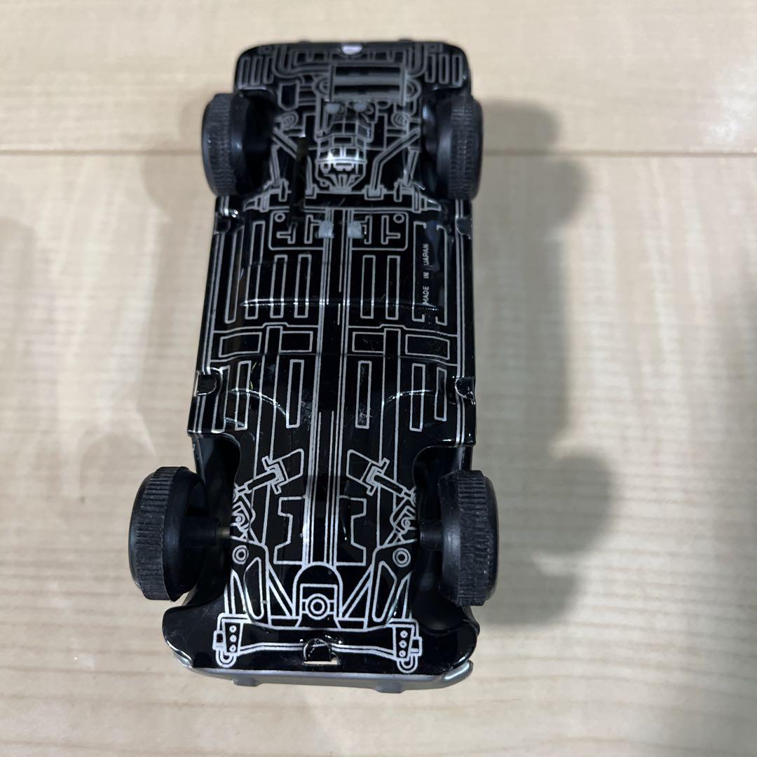 ブリキ　ミニカー5台セット　車体約12cm