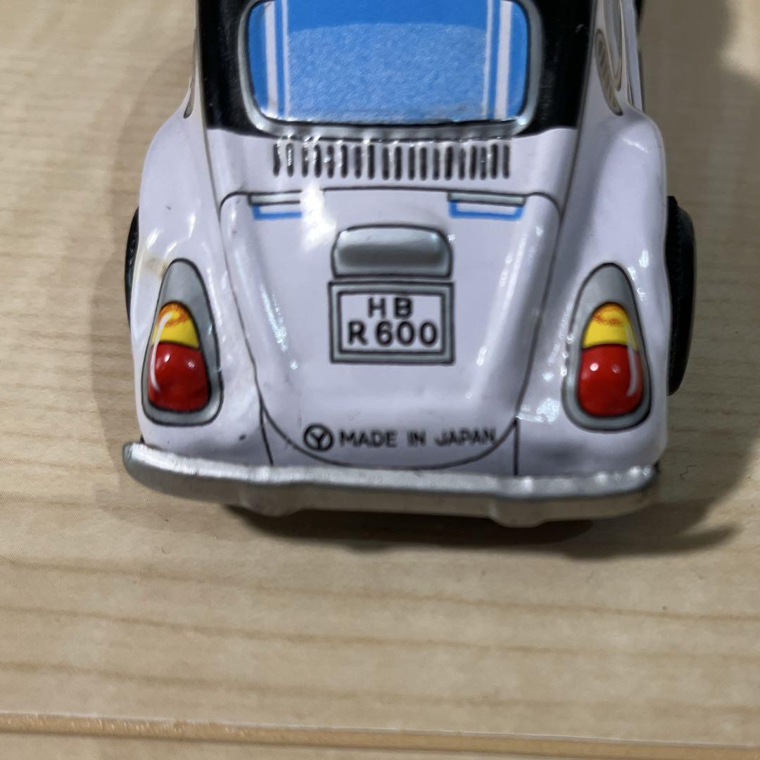 ブリキ　ミニカー5台セット　車体約12cm
