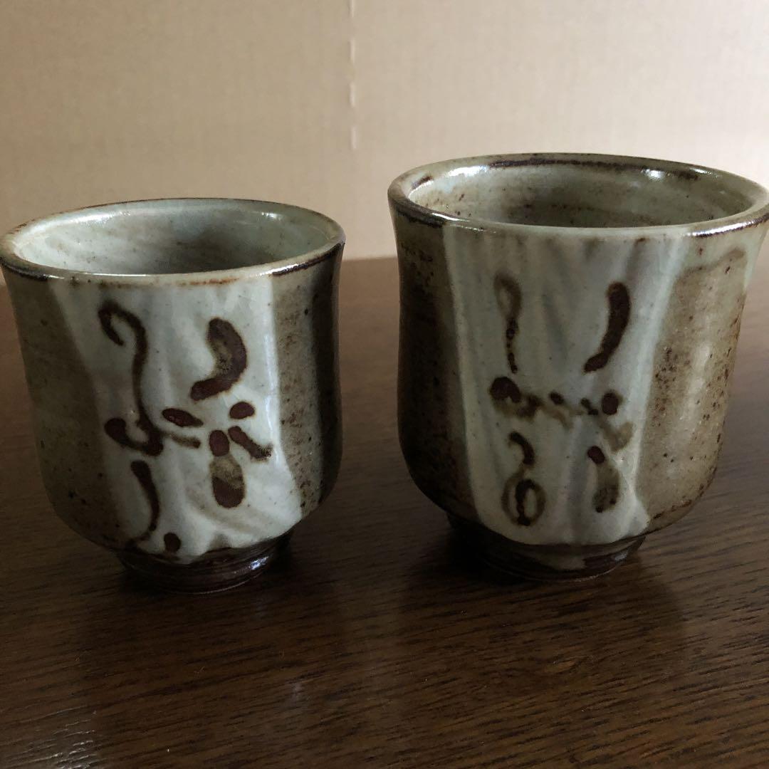 新規購入 益子焼作家 松崎健作品 急須 夫婦湯呑みセット - メルカリ その他