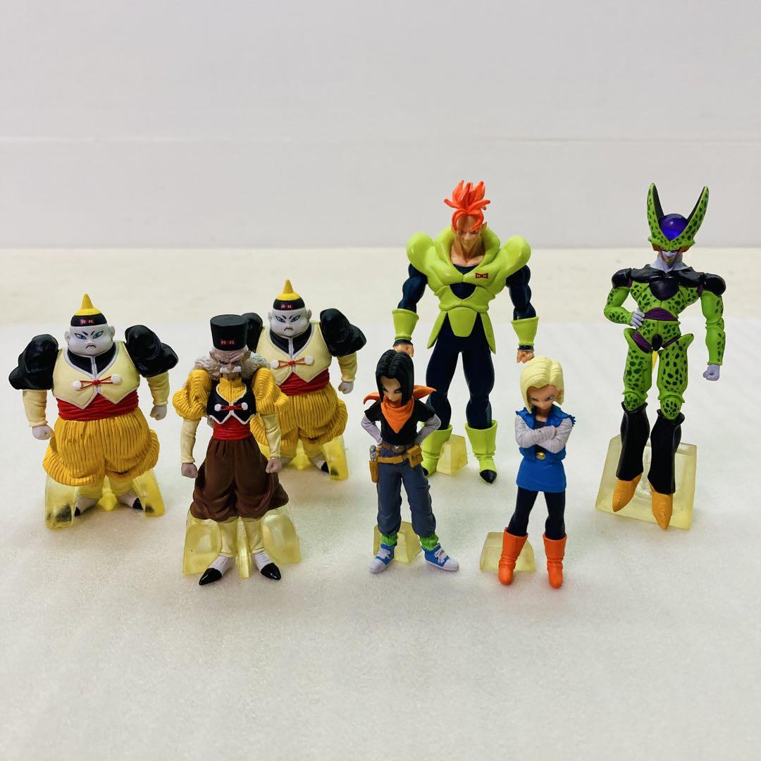 ドラゴンボールDG.HG 7体セット+ HG ドラゴンボールZ SP 人造人間スペシャル編 セル フィギュア 7