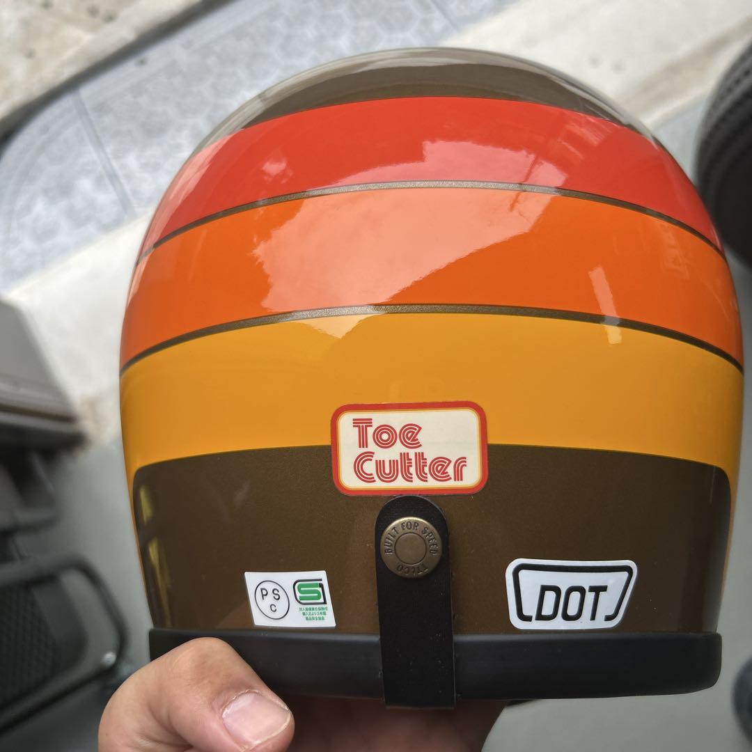 TT&CO. トゥーカッター ゴールド セブンティーズ　フルフェイス　ヘルメット