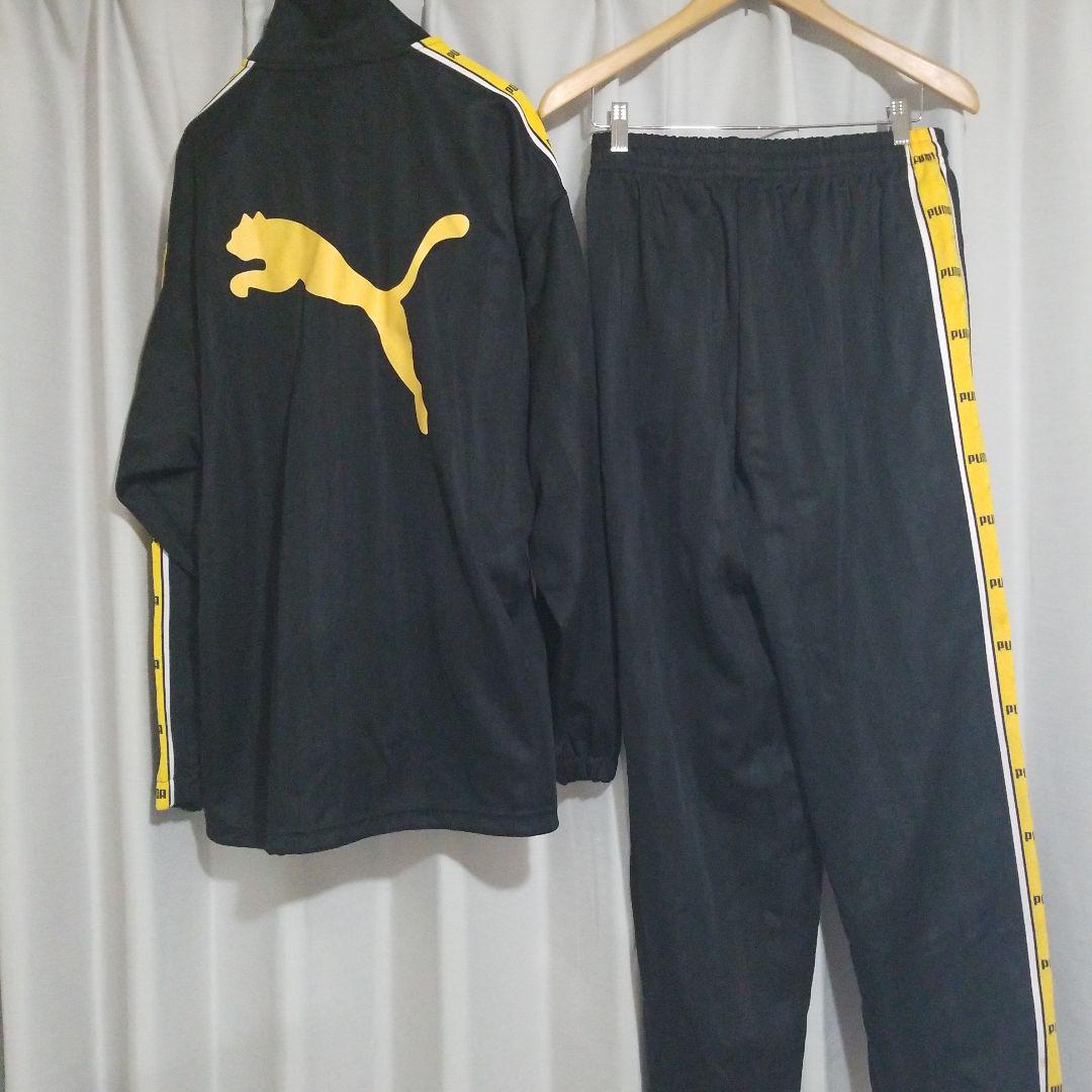 美品　PUMA プーマ　バックプリント　セットアップ　ジャージ　Lサイズ