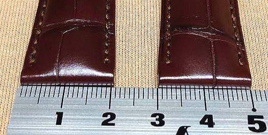 【未使用】ブレゲ　革ベルト　20ミリ