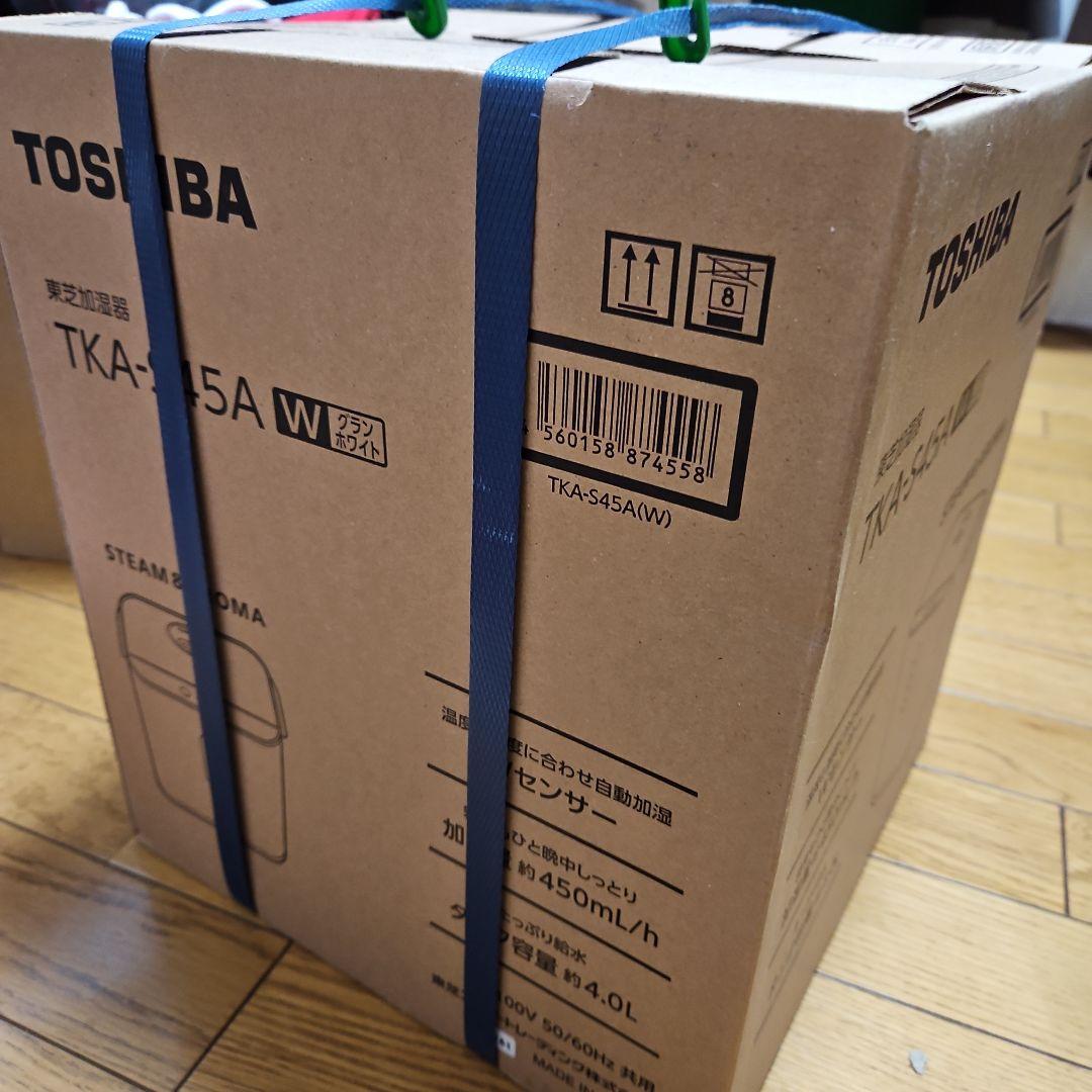 東芝加湿器【新品】TOSHIBA TKA-S45A(W) WHITE
