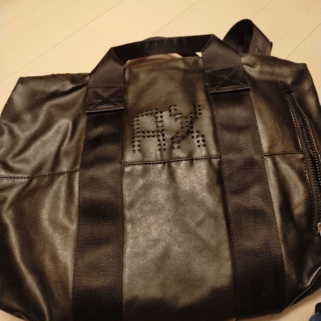 AX ブラック トートバッグ アルマーニ