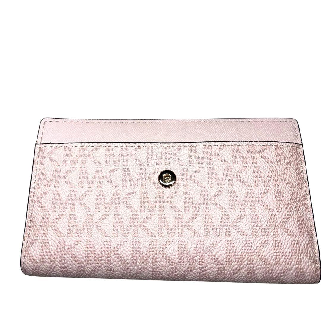 MICHAEL KORS ピンク 二つ折り財布 マイケルコース MICHAEL KORS マイケルコース 二つ折り財布