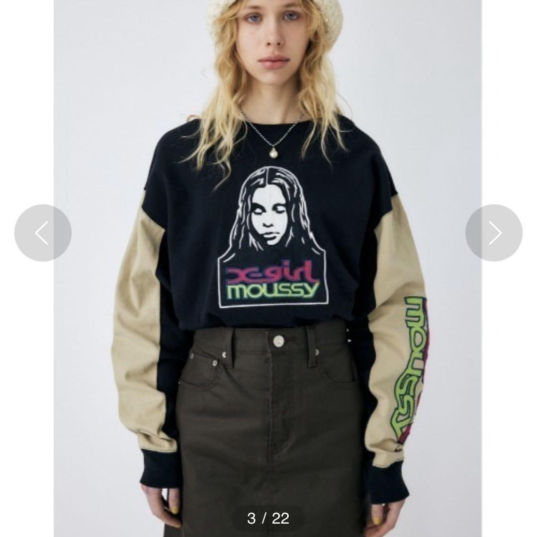 XG FACE LS Tシャツ