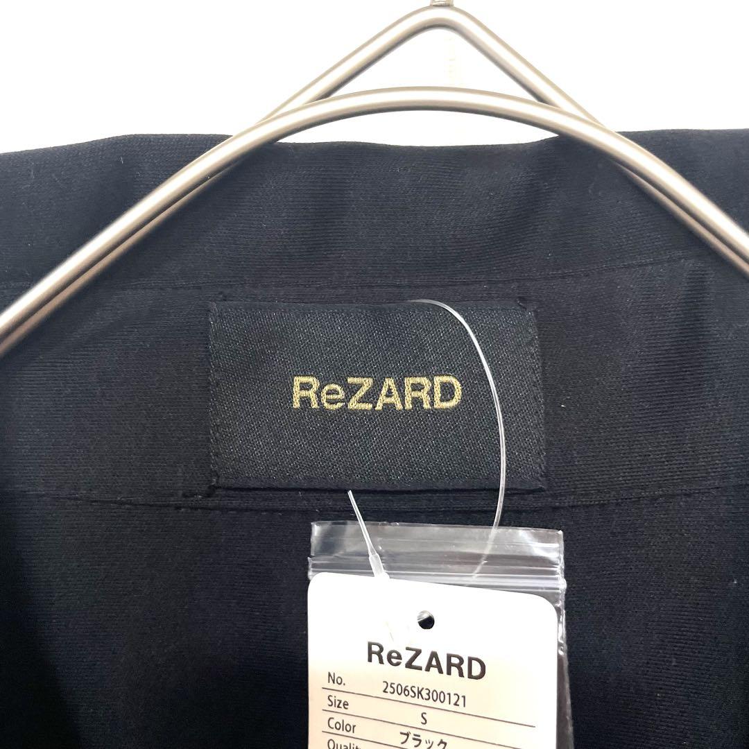 《 リザード 》《 新品 》ロゴ入りＴシャツ　黒 ポロシャツ　ヒカルブランド S