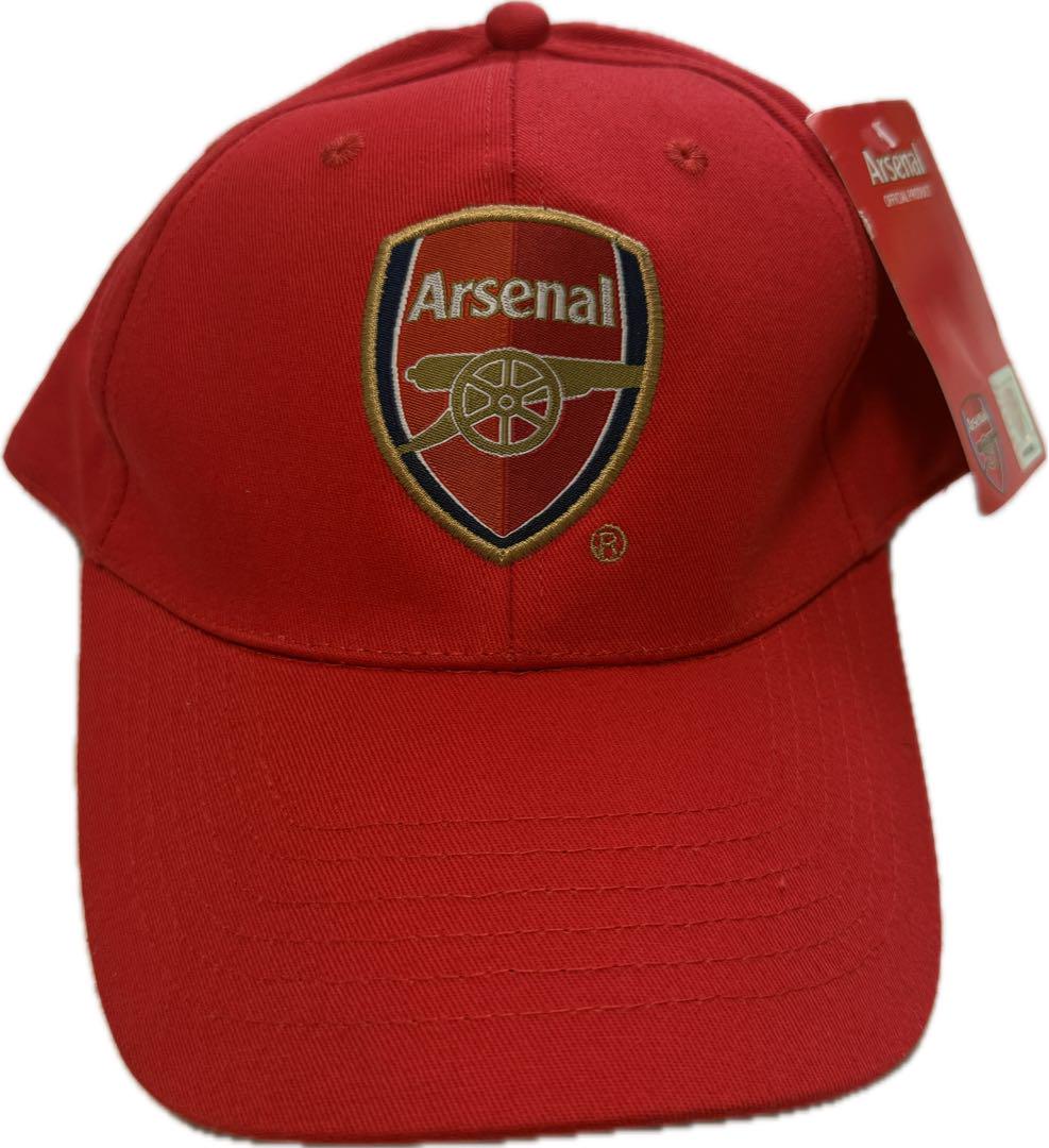 ⑧Arsenal アーセナル　キャップ　オフィシャル　タグ付き