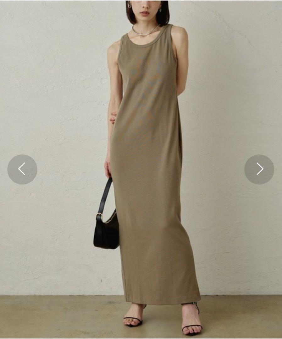 【極美品】LOUNGEDRESS アメスリタンクワンピース S