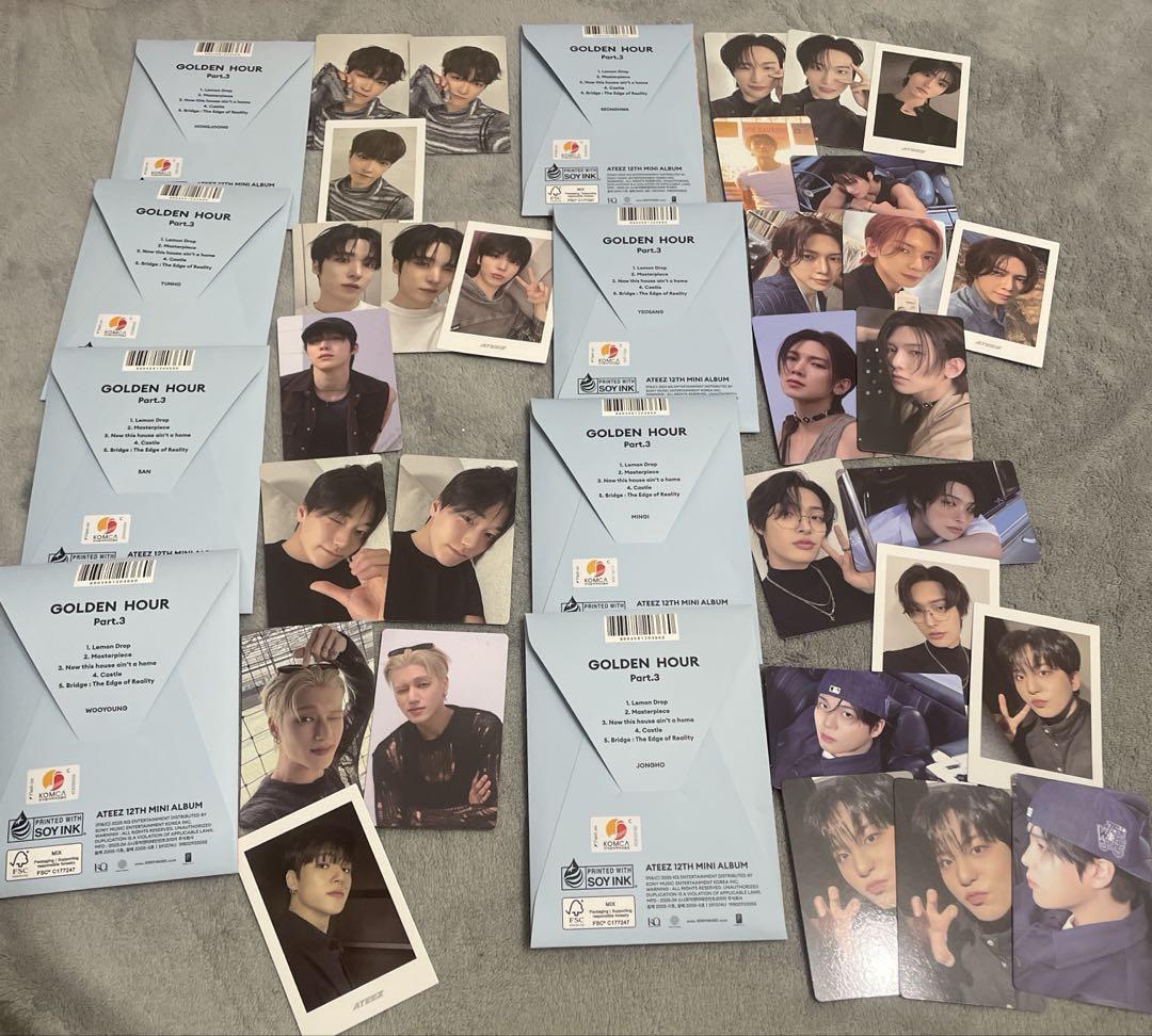 ateez golden hour3 poca まとめ売り セット