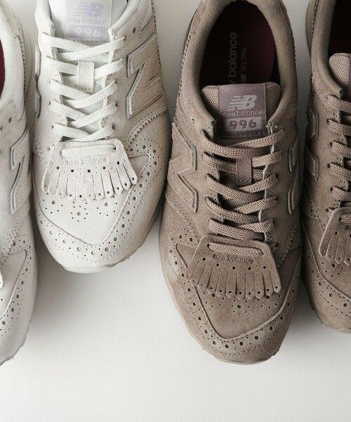 New Balance WL996TR2 フリンジ付きスニーカー 23.5 ニューバランス WL996TL2 フリンジ タッセル付き スニーカー