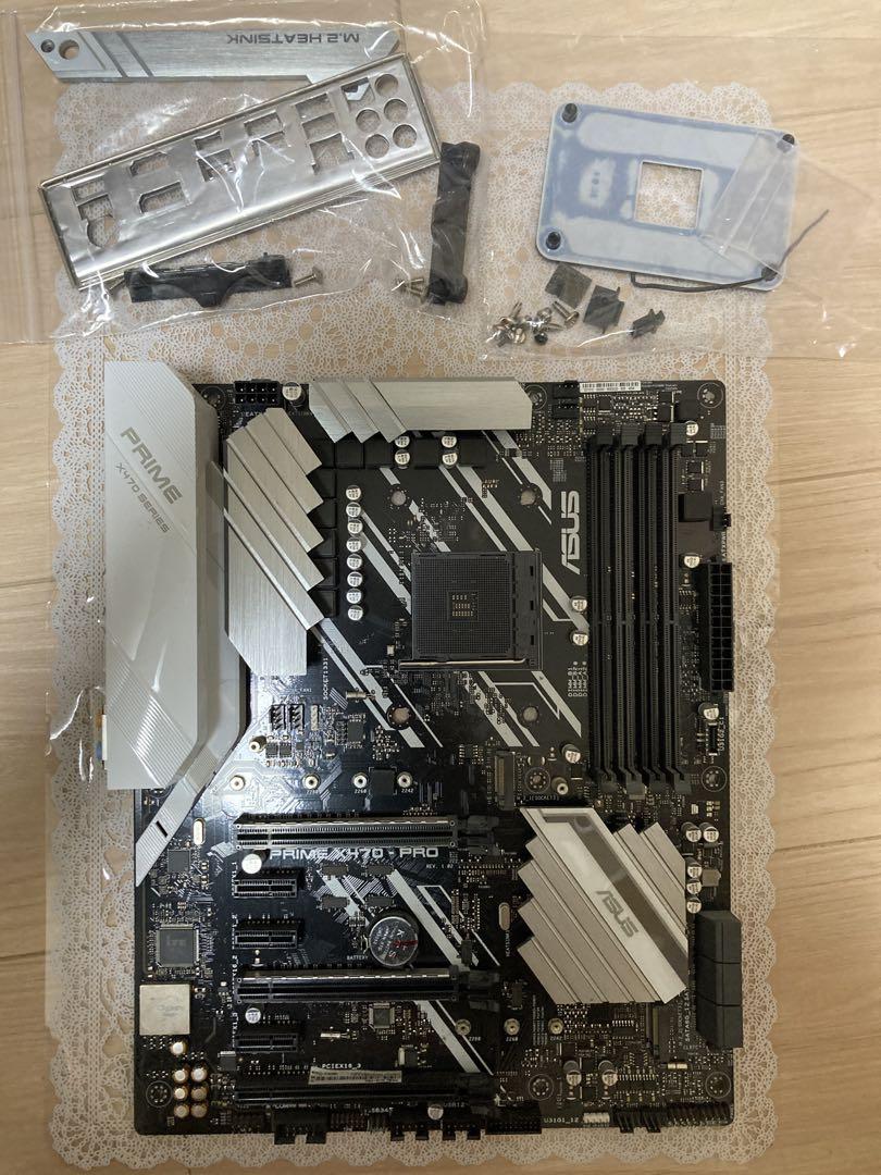 ASUS PRIME X470-PRO ピン折れあり