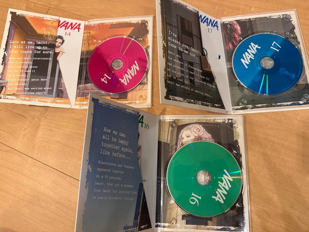 NANA アニメ DVD 1〜18巻 NANA アニメ DVD 1〜18巻