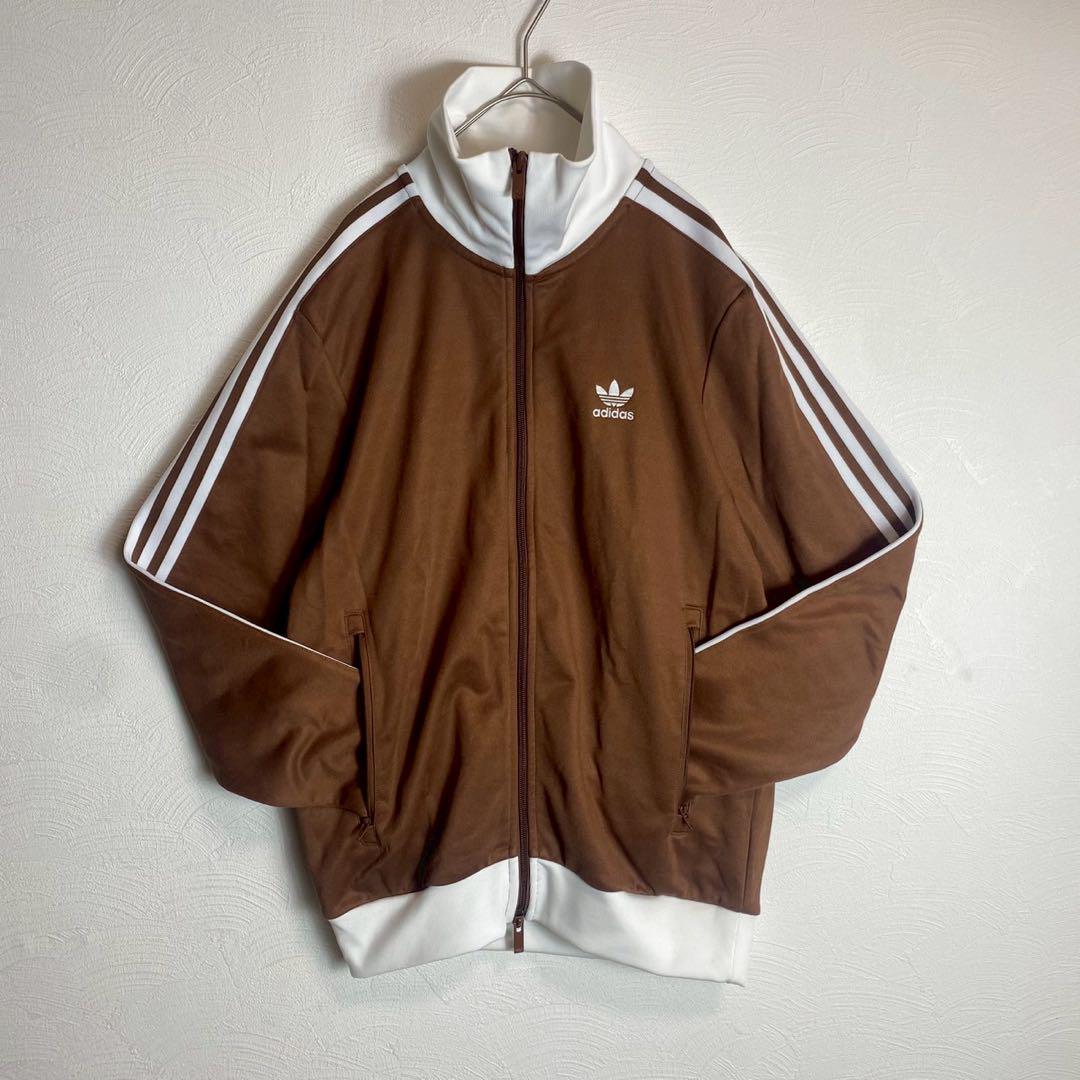 Y2K 00s adidas ショート丈 トラックジャケット ベッケンバウアー
