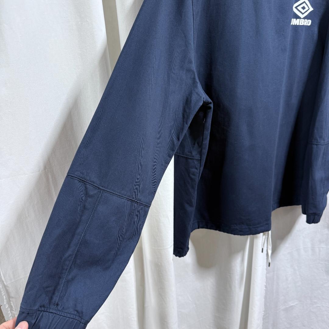 UMBRO ネイビー 長袖ジャージ トラックトップ