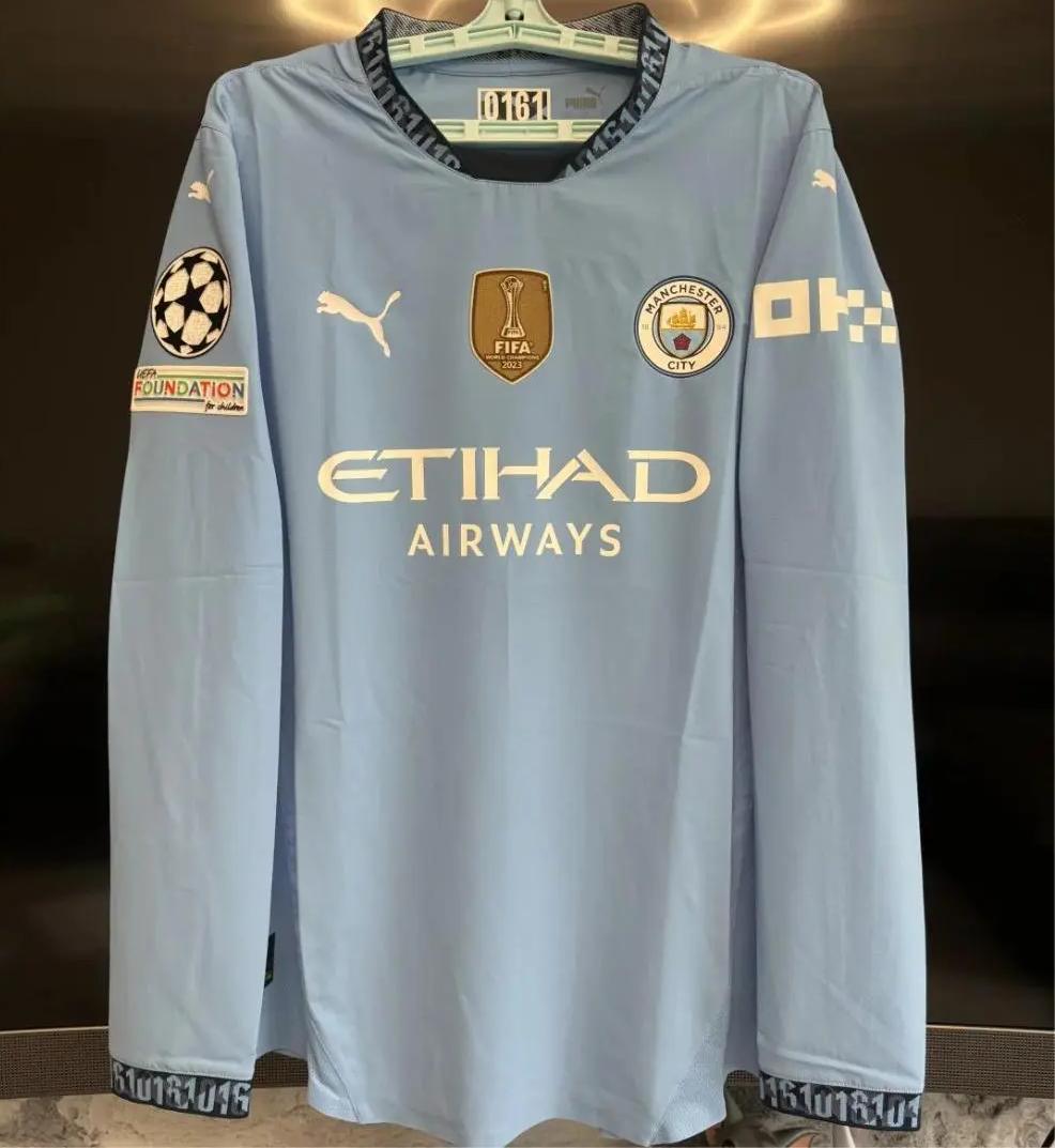 2425マンチェスター・シティ ジャージ 17番 DE BRUYNE 長袖
