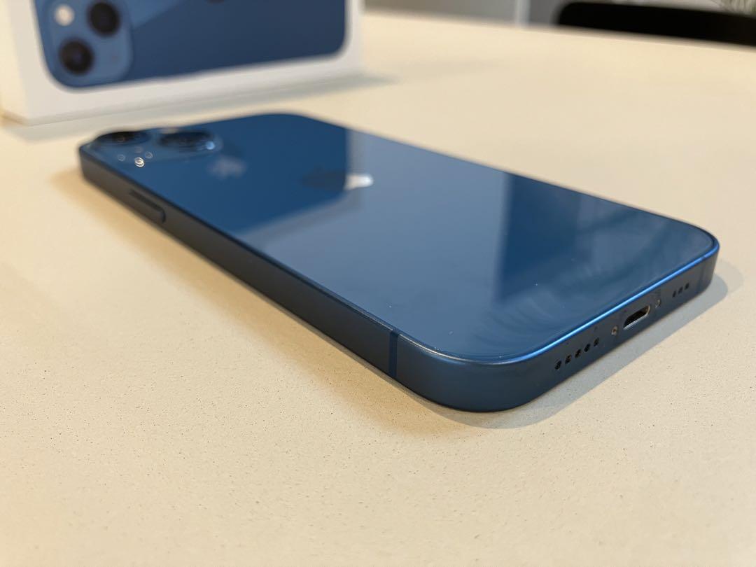 美品iPhone13 ブルー　128GB  SIMフリー