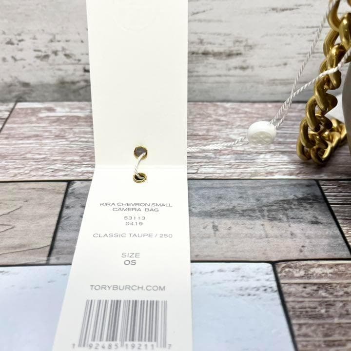 新品】TORYBURCH KIRA CHEVRON CLASSIC TAUPE | beia.com.do