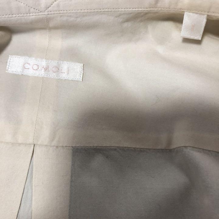 安いHOT 19ss希少試着のみ ECRU コモリシャツ バンドカラー ZyaAd-m49689086026 在庫低価