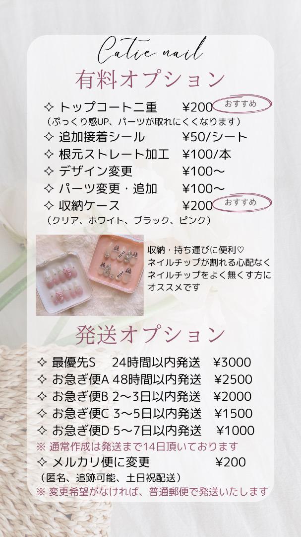 ネイルチップ 量産型 フレンチガーリー 推しネイル ワンホン チークネイル ラメ 画像8