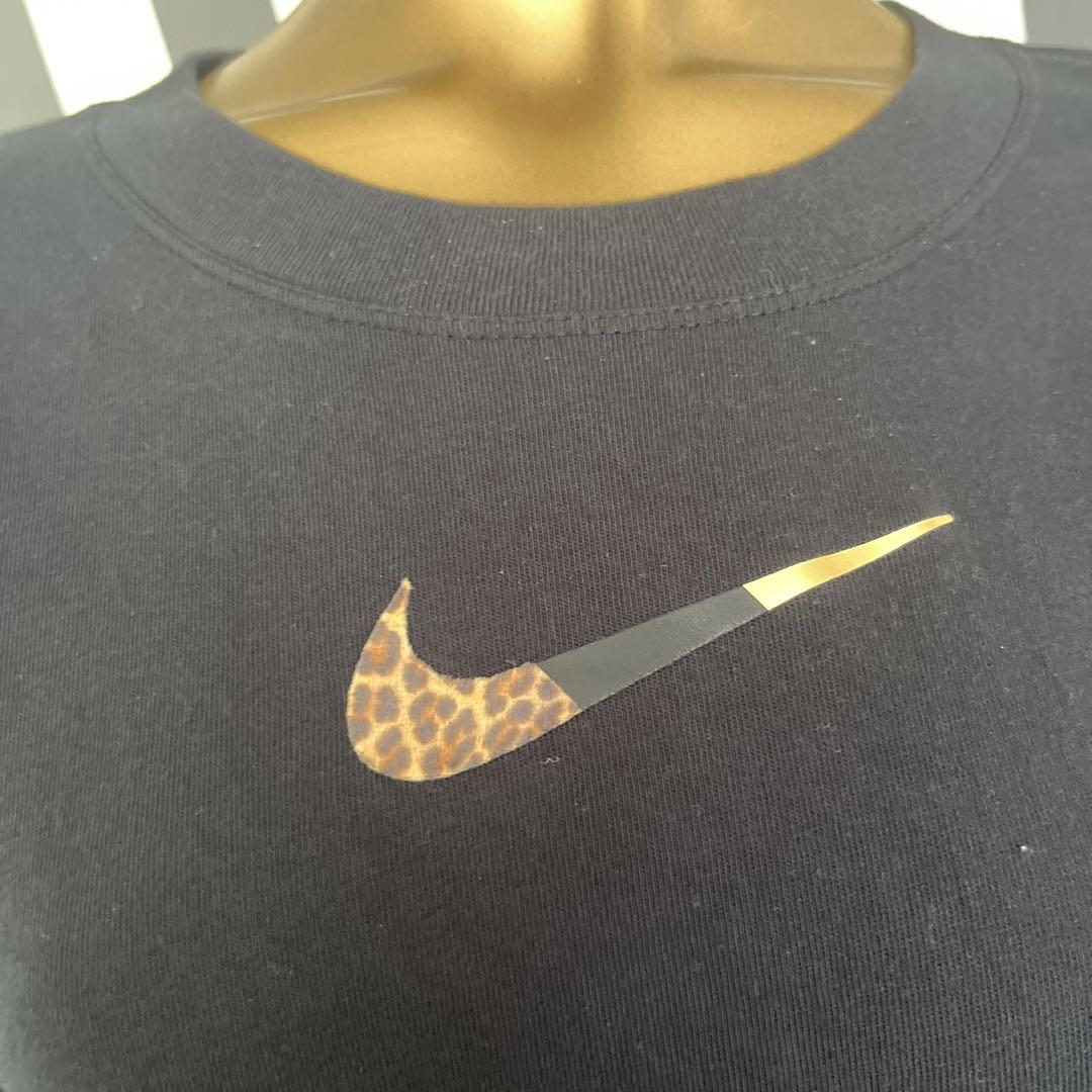 NIKE 難あり ヒョウ柄 レオパード ロンT - メルカリ